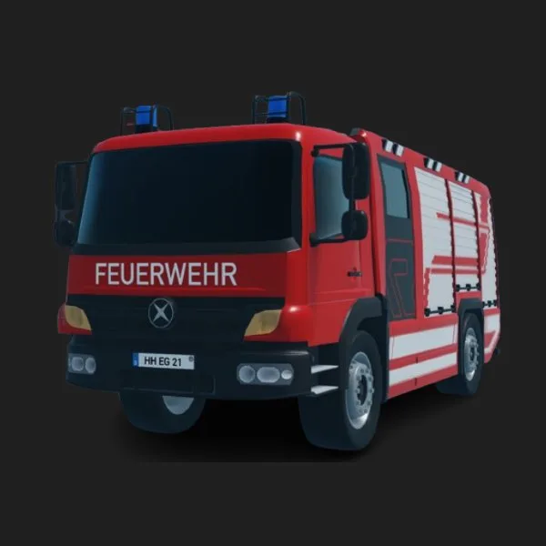 Stuttgart Lastkraft in Emergency Hamburg